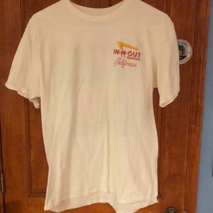 IN n OUT white tee